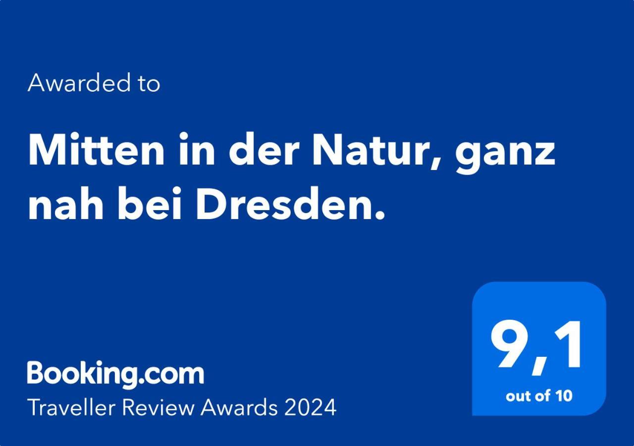 Mitten In Der Natur, Ganz Nah Bei Dresden. バンネヴィッツ エクステリア 写真